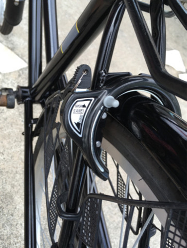整備済　軽快車２６インチ　ブラック