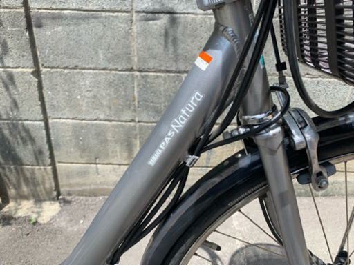 電動自転車ヤマハPAS natura26インチ4Ah グレー電動アシスト