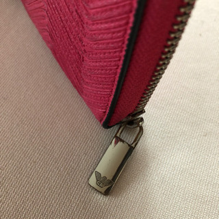 ARMANI jeans アルマーニ 長財布 縁起良いお財布の画像
