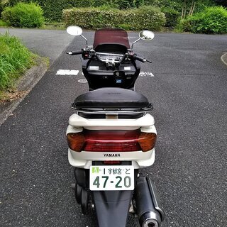ヤマハ　マジェスティ　２５０　白　程度良好　自賠責３年３月までの画像