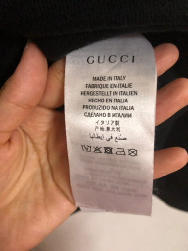 値下げしました！GUCCI メンズS トレーナー ⚠️本物
