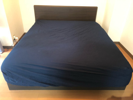ニトリ クイーンベッド マットレス付 2019年2月購入