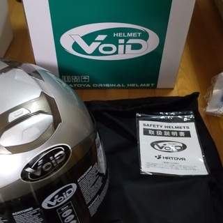 新品未使用void ジェットヘルメット t-386　Lサイズ60...