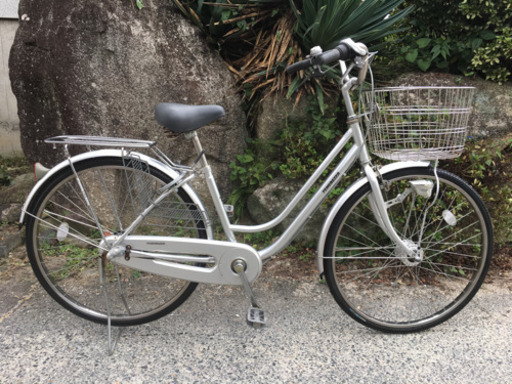58.ママチャリ26インチ(内装3段変速、LEDオートライト)