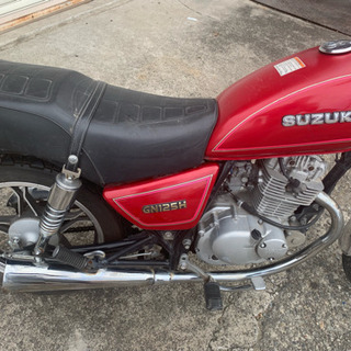 スズキ 125cc GN125H バッテリー新品！程度良好車の画像
