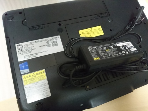 M様購入　☆corei3＆SSDで快適☆　NEC　 VersaPro　15インチ　Windows10　