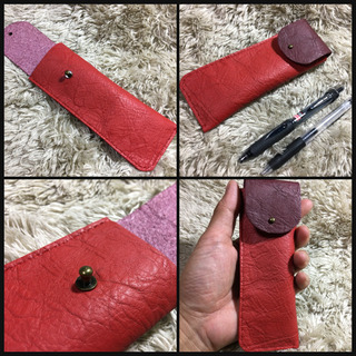 21、革のペンケース製作教室◆カラー色々◆博多駅前の画像