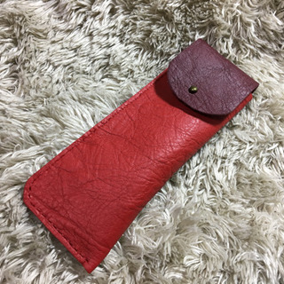 21、革のペンケース製作教室◆カラー色々◆博多駅前