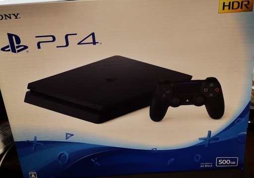 ★ PlayStation4 ジェット ブラック 500GB CUH-2100AB01 新品未開封未使用 ★