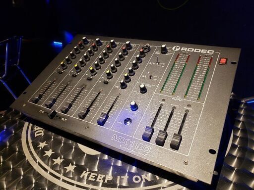 RODEC MX180 ORIGINAL DJミキサー 売ります！