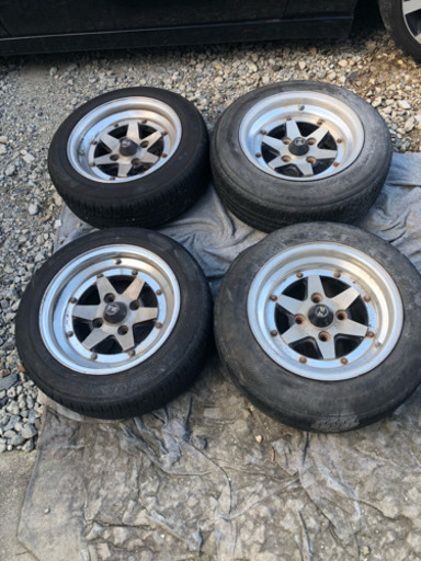 ロンシャン 14インチホイール 4本 当時物 希少