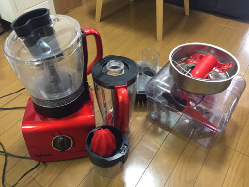 Ferrano Kitchenブレンダー＋フードプロセッサー＋ミル