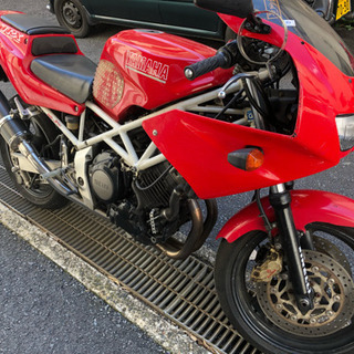 TRX850 実働 フルエキ バックステップ ブレーキマスター