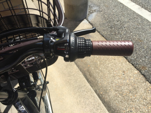 ほぼ新品 変速機付き自転車