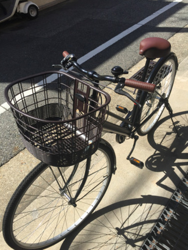 ほぼ新品 変速機付き自転車