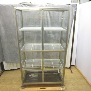 引取限定】ピカコーポレーション ガラス温室 ガラス1枚欠品 現状渡し