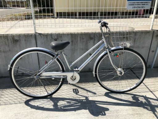 27インチ 自転車 シティサイクル 内装3段 LEDライト