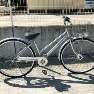 27インチ 自転車 シティサイクル 内装3段 LEDライト