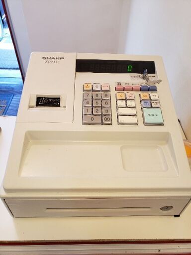 値下げ！！！9900円 →8800円！！！軽減率対応レジスター(ホワイト)
