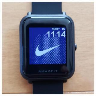 値下げ！！美品 日本語対応 シャオミ Amazfit Bip スマートウォッチ 男女兼用 Xiaomi アップルウォッチの画像