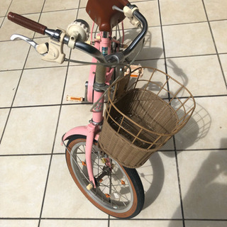 TAO2 引き取り限定 ブリヂストン 16インチ ハッチ 幼児車 補助輪付 HACCHI（ハッチ） ブリヂストン(BRIDGESTONE) こども用自転車 16