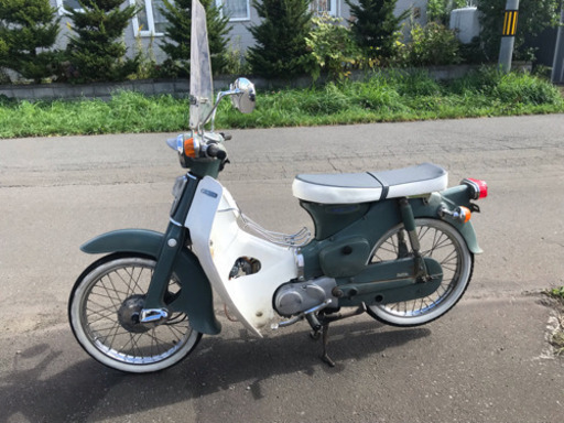 値下げ！1970年代 行灯カブ スーパーカブ ビンテージ ボアアップ 50cc 登録も可