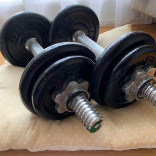 可変式ダンベル  計15kg(7.5×2) used