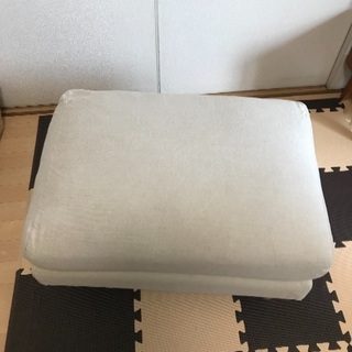 無印 オットマン  使用期間半年！2016年購入の画像