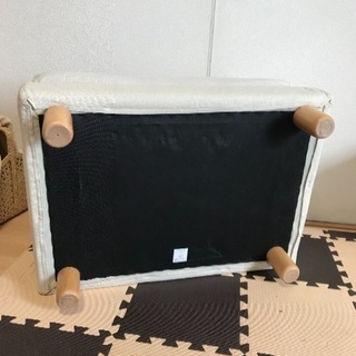 無印 オットマン  使用期間半年！2016年購入の画像