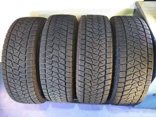 三菱 トライトン純正 【冬タイヤ付き】三菱純正 ミツビシ純正 パジェロ TRITON トライトン純正アルミホイール 一番人気の ブリヂストン スタッドレス DM-V2 中古4本 16インチ