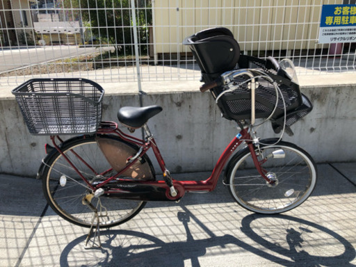 前子乗せ自転車 ブリジストン フロントチャイルドシート 前22インチ 後26インチ