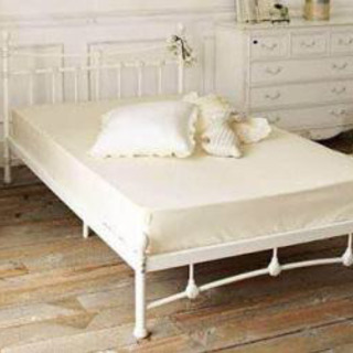 ベッドフレーム 吉川ひな プロデュースベッド セミダブル フレーム アンティーク