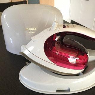 【終了】東芝コードレススチームアイロン
