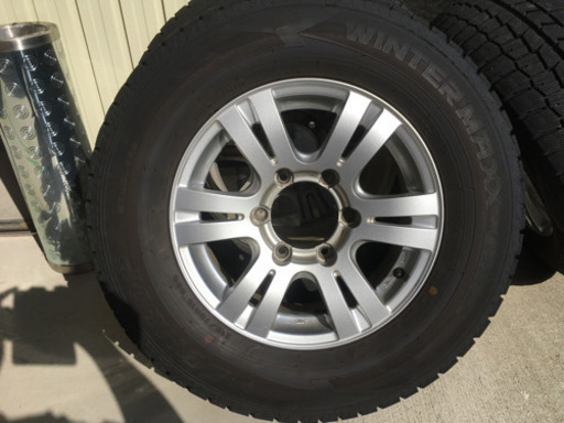 取り引き決定しました。ダンロップスタッドレス