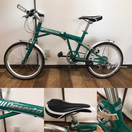 最新 ENDO DESERTO 20インチ 折畳み ジュニアサイズ ミニベロ