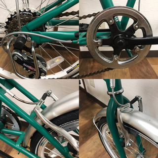 ENDO  DESERTO  20インチ  折畳み ジュニアサイズ ミニベロ の画像