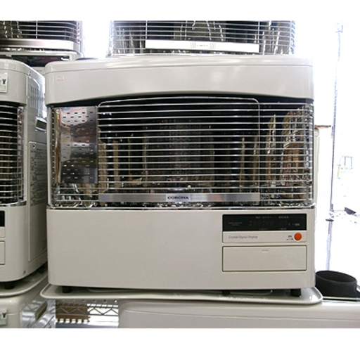 札幌 美品 動作確認済【煙突式ストーブ コロナ RVD-70BFS 「基本型式 SV-7013SR」①】ガラスきれい 2017年製 木造～18畳 コンクリート～29畳 輻射型 石油ストーブ 暖房 CORONA 本郷通店