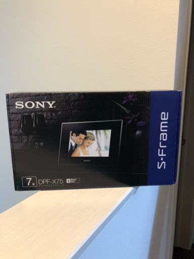 ●値下げ【未使用】SONY デジタルフォトフレーム DPF-X75