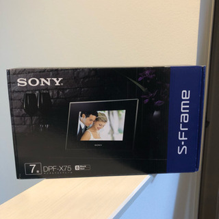 ●値下げ【未使用】SONY デジタルフォトフレーム DPF-X75