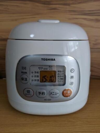【値下げ】炊飯器　TOSHIBA 東芝IH保温釜 RC-5XF 3合