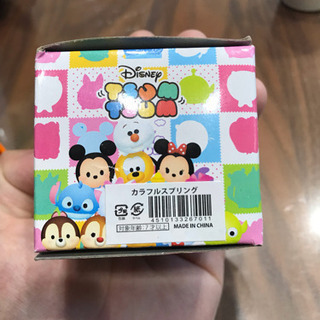 新品未使用✴︎ディズニー ツムツム カラフルスプリングの画像