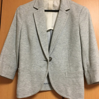 ユニクロジャージ素材ジャケットS