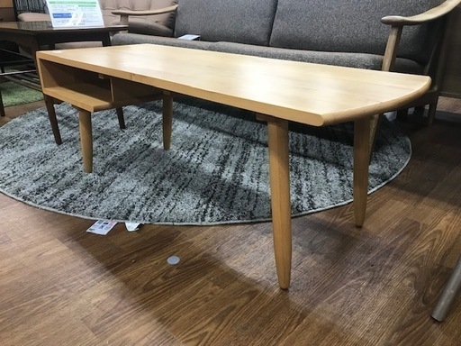 【ﾄﾚﾌｧｸ浦和店】KEYUCA　ナチュラルローテーブル