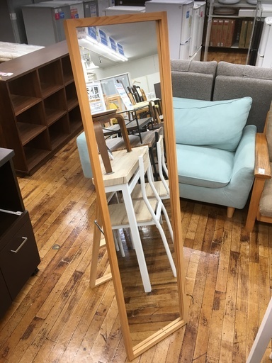 無印良品スタンドミラー トレジャーファクトリー入間店　軽トラックの無料貸出しあり