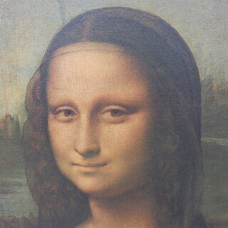 PayPay対応 モナ・リザ 複製品 壁掛け 95cm×75cm...