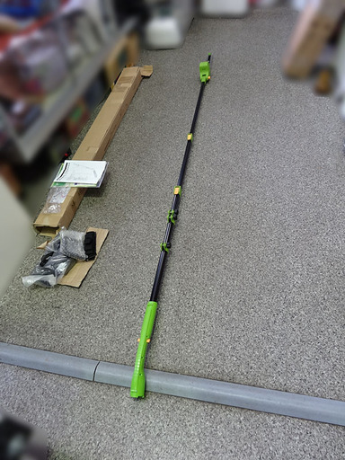 未使用 ★ マジックトリマー ダイレクトテレショップ 電動式 コードレス 伸縮 バリカン 1.7m～3m 草刈