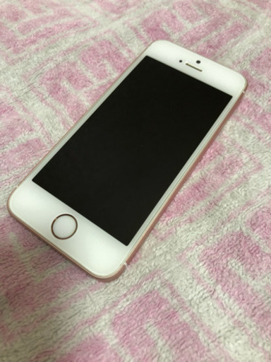 (商談済)iPhone se 64G ローズゴールド