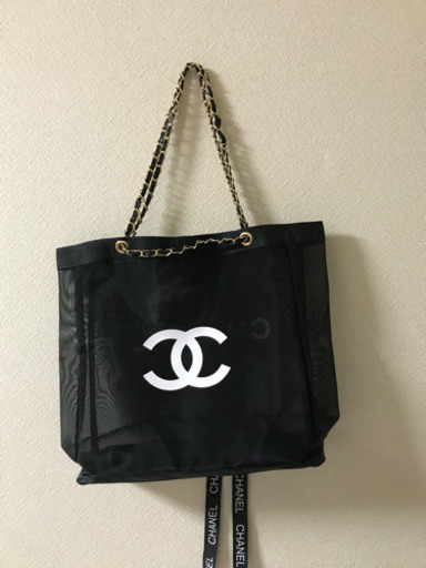 CHANEL メッシュ トートバッグ
