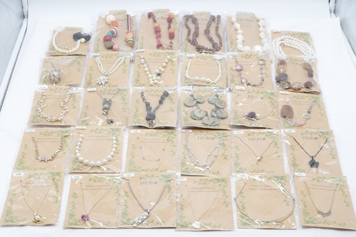 【在庫処分】高品質 ネックレス 30本 卸売 店頭在庫品 業者向け まとめて アクセサリー まとめ売り ほぼ未使用品 在庫一掃セール【2】
