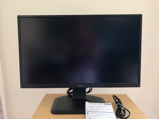 【お譲り完了】iiyama 27インチ モニター （2015年5月購入：動作品）ブラック